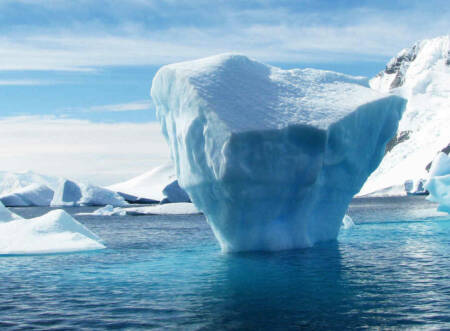 Ewiges Eis in der Arktis Bild